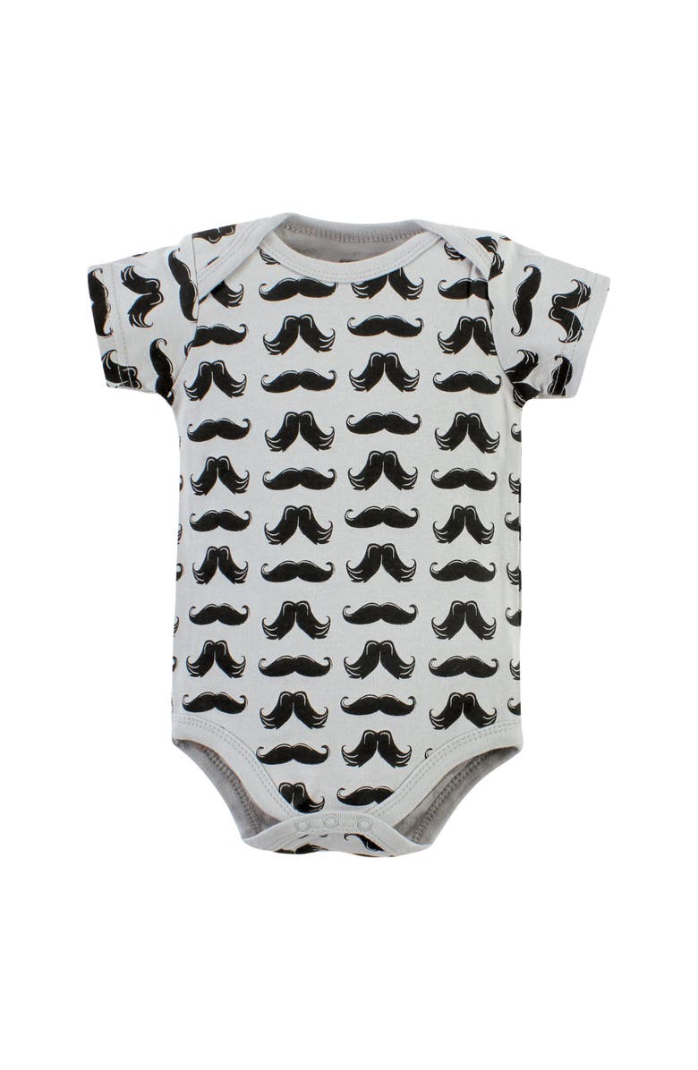 Hudson Baby Cotton 3-Piece Bodysuit Bundle, Alternate, color, Tweed Bow Tie