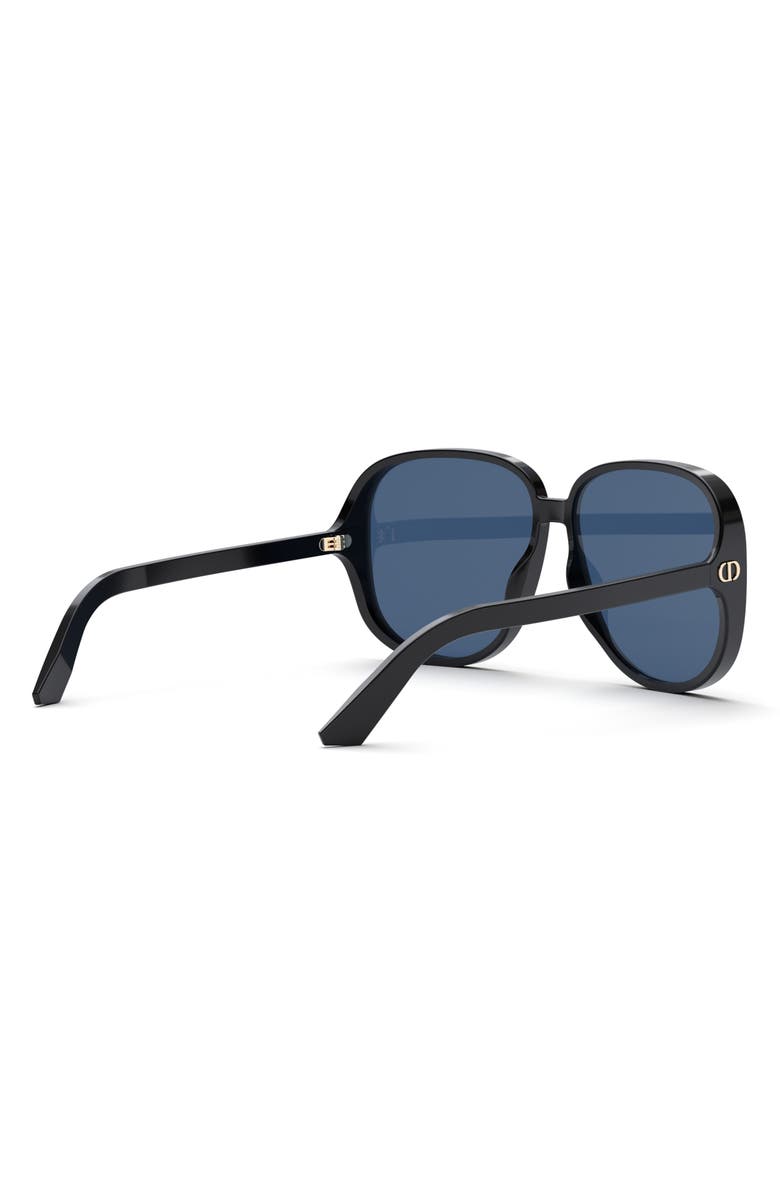 DIOR DDoll S1U 63mm Round Sunglasses, Alternate, color, 