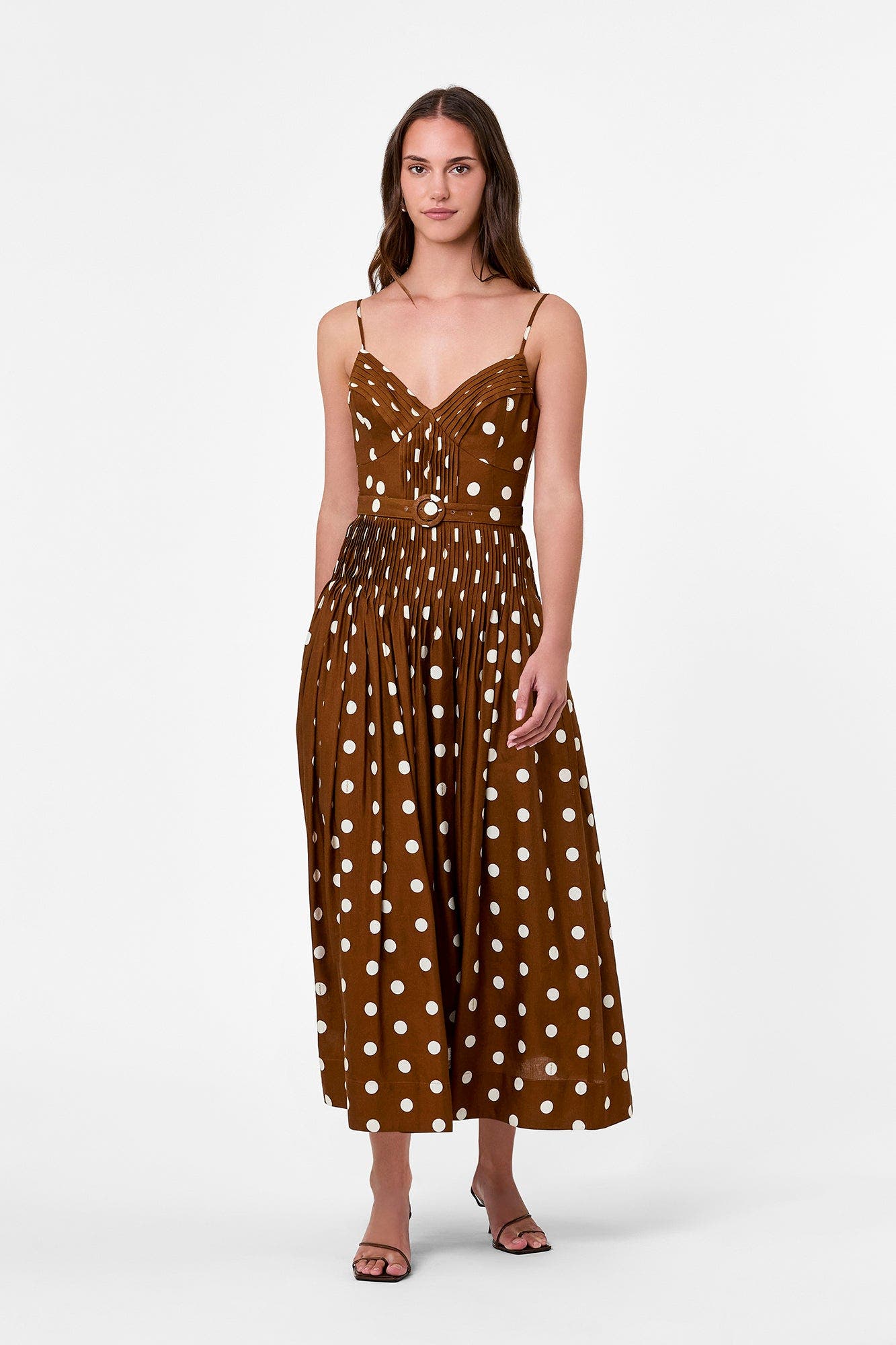 selected Spice Ivory Polka Dot
