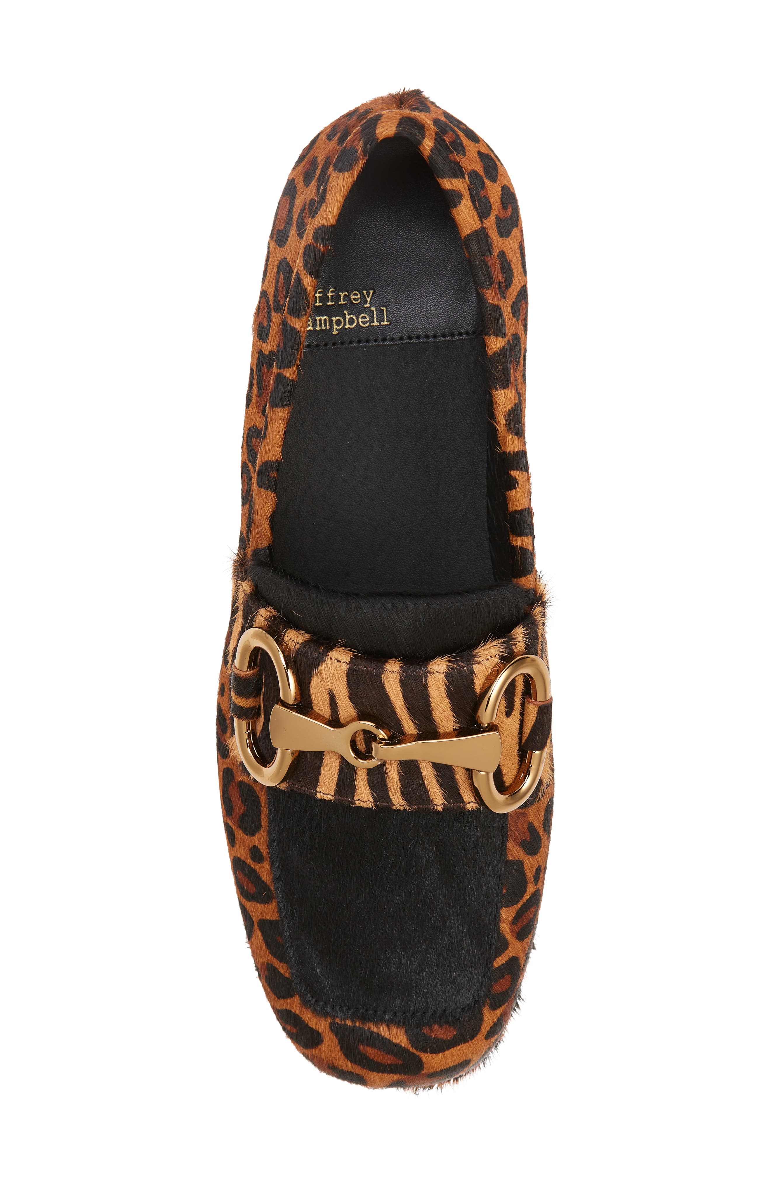 Jeffrey Campbell Student Genuine Calf Hair Platform Loafer, Alternate, color, 