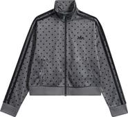 adidas Kids' Firebird Polka Dot Track Jacket