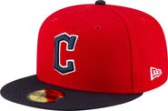New Era Men's New Era  Red/Black  Cleveland Guardians  Authentic Collection On Field 59FIFTY Fitted Hat