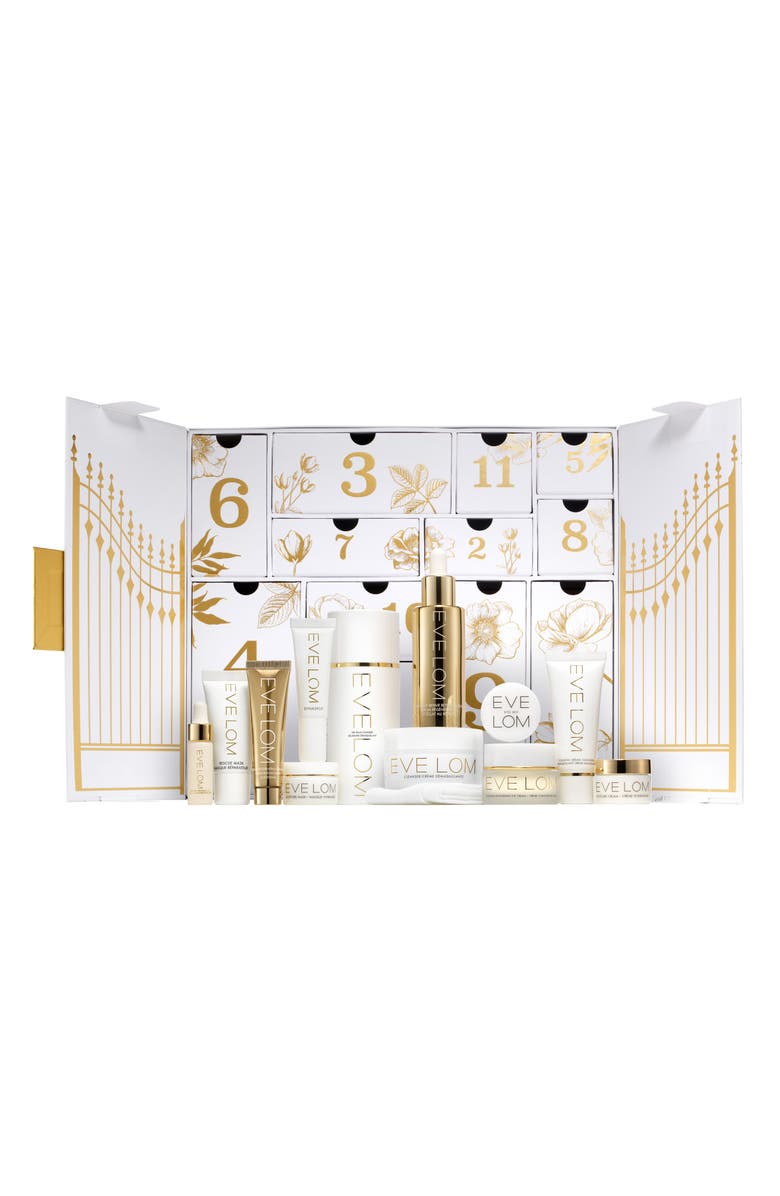 EVE LOM 12-Day Holiday Calendar Set (Limited Edition) $585 Value, Main, color, 