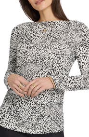 NYDJ Bateau Neck Knit Top