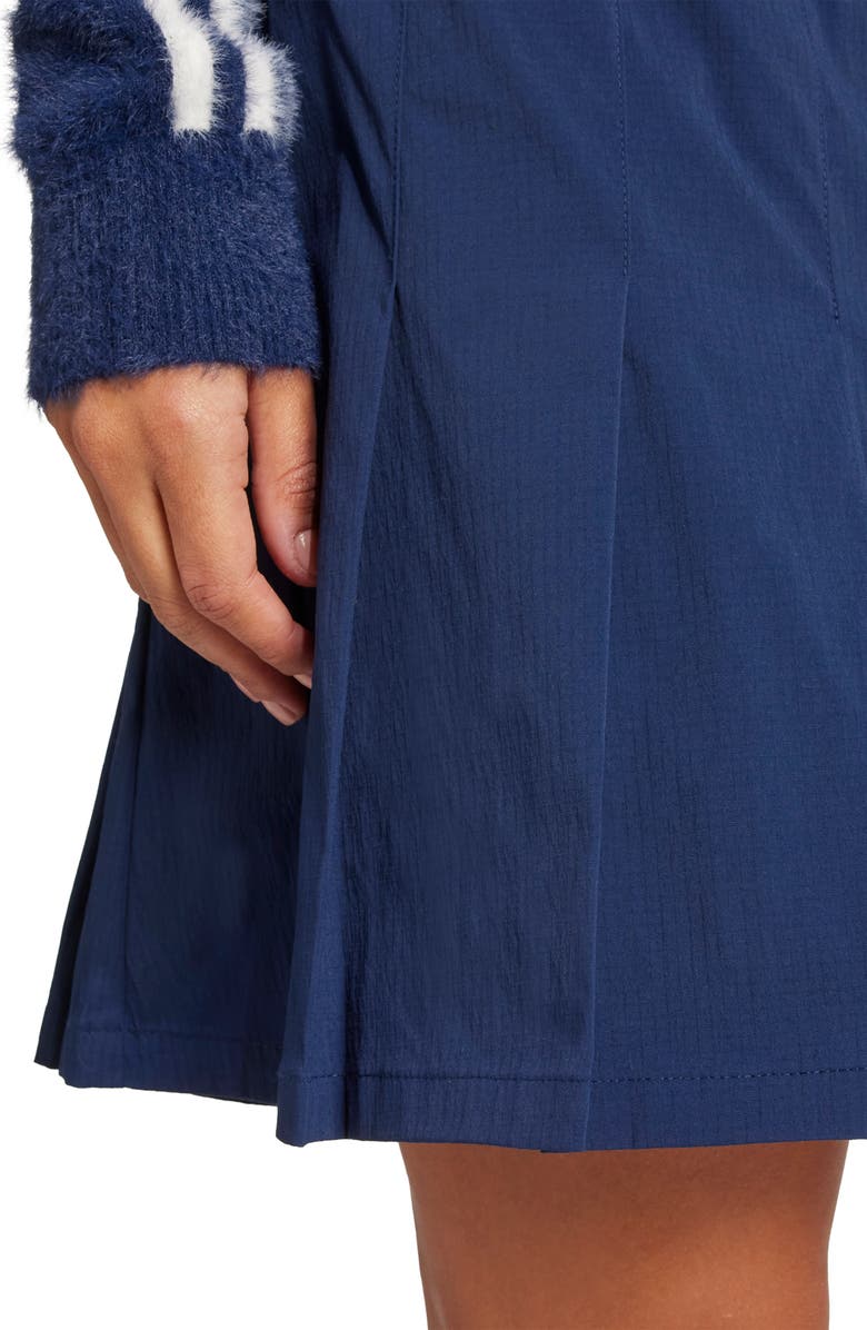 adidas Pleated Skirt, Alternate, color, Night Indigo