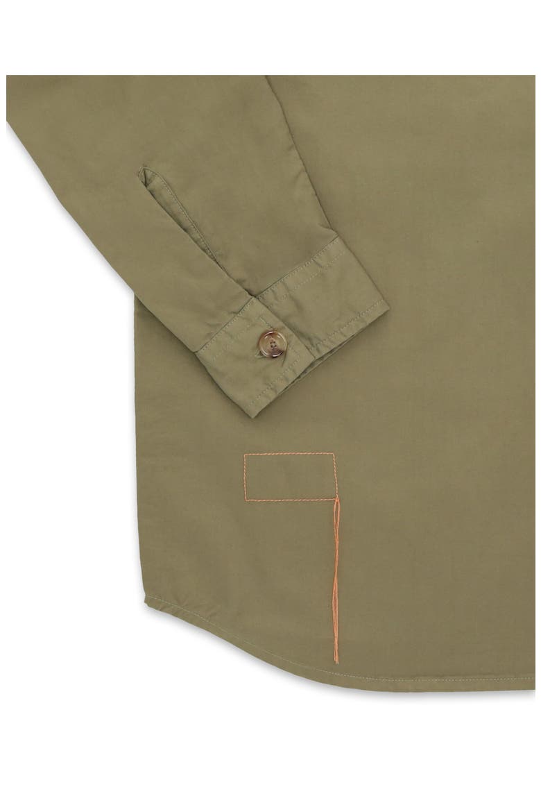 Kenny Twill Cotton Overshirt, Alternate, color, SAGE