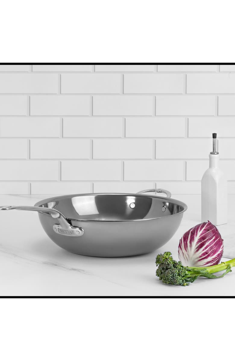 Hestan 7.5-Quart Chef's Pan with Helper Handle, Alternate, color, 