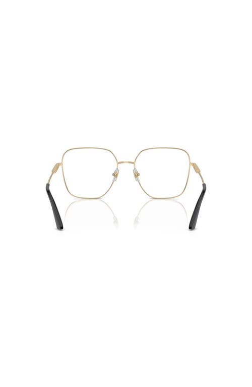 Jimmy Choo 55mm Square Optical Glasses In Black