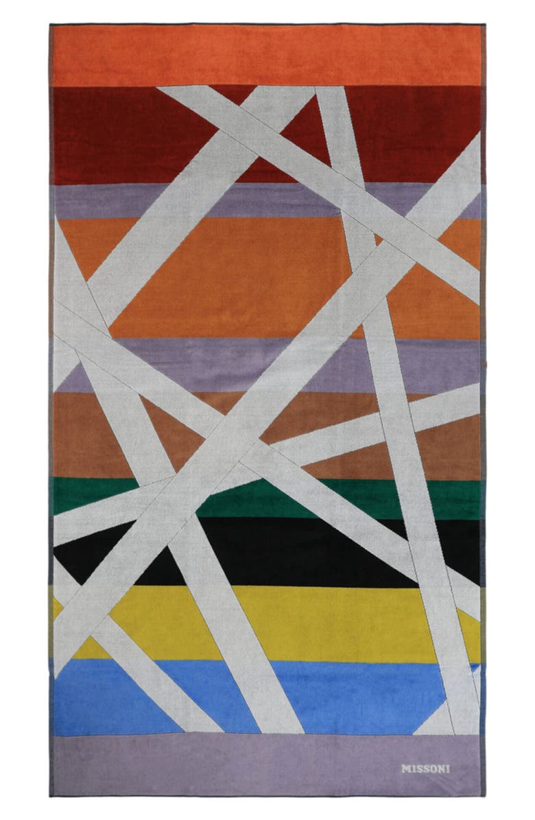 Missoni Acapulco Cotton Beach Towel, Main, color, 