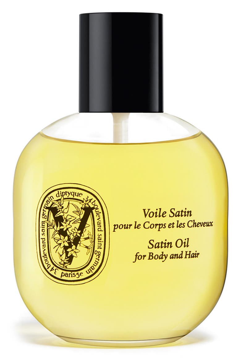 Satin Oil for Body & Hair, Main, color, NO COLOR