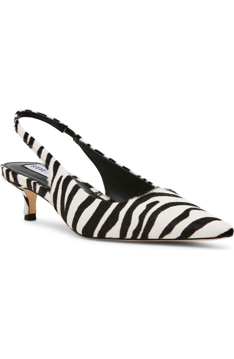 Steve Madden Kari Pointed Toe Kitten Heel Slingback Pump, Main, color,