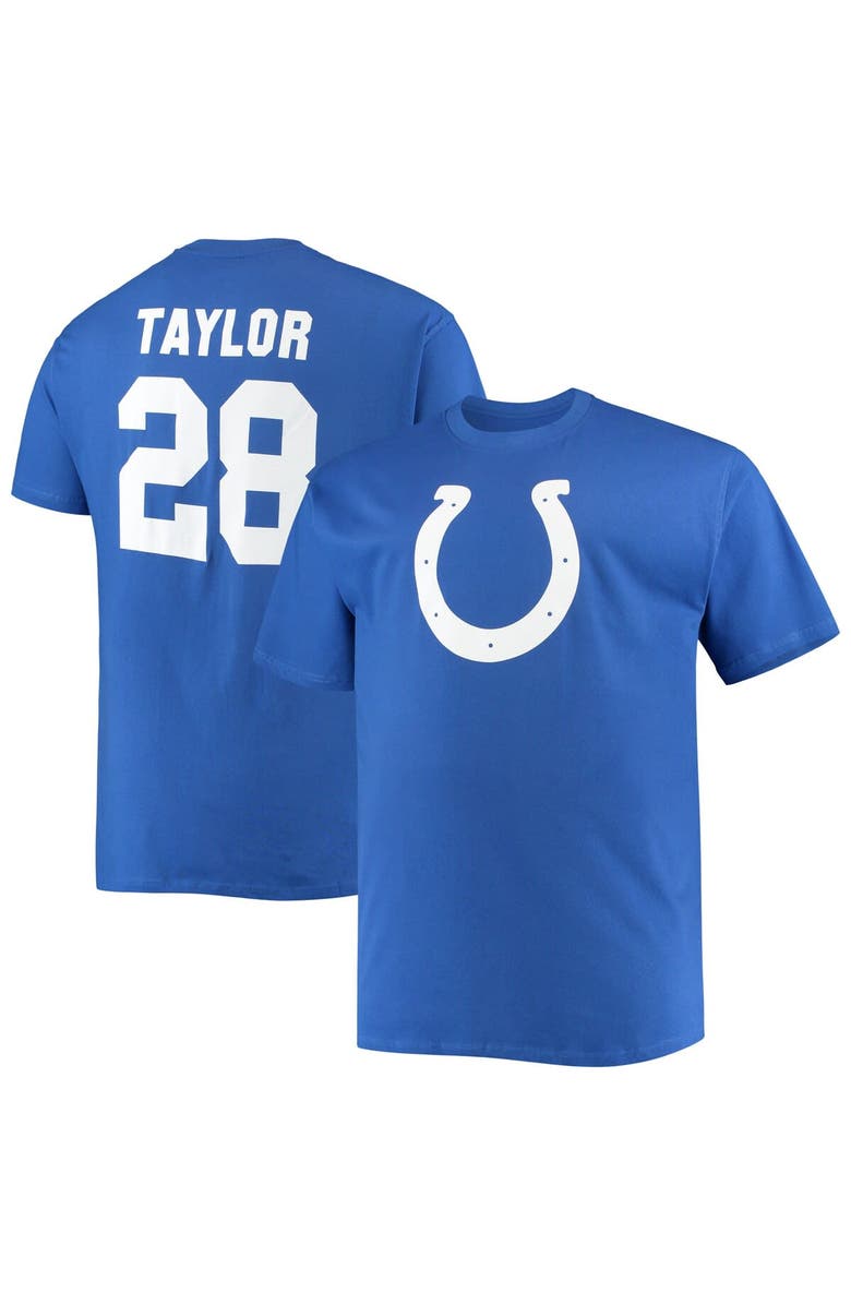 FANATICS Men's Fanatics Branded Jonathan Taylor Royal Indianapolis Colts Big & Tall Player Name & Number T-Shirt, Main, color, 