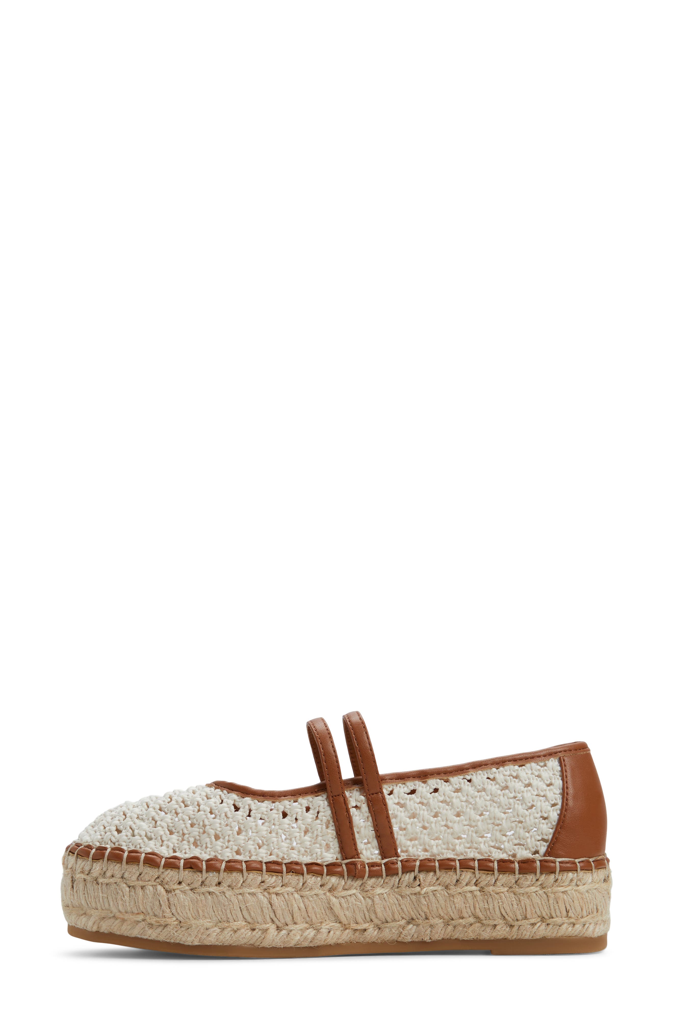 ALDO Summerfling Platform Mary Jane Loafer, Alternate, color, White/ Bone