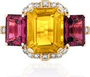 GOSHWARA Gossip Semiprecious Stone Ring