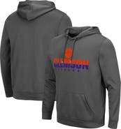 COLOSSEUM Men's Colosseum Charcoal Clemson Tigers Lantern Pullover Hoodie