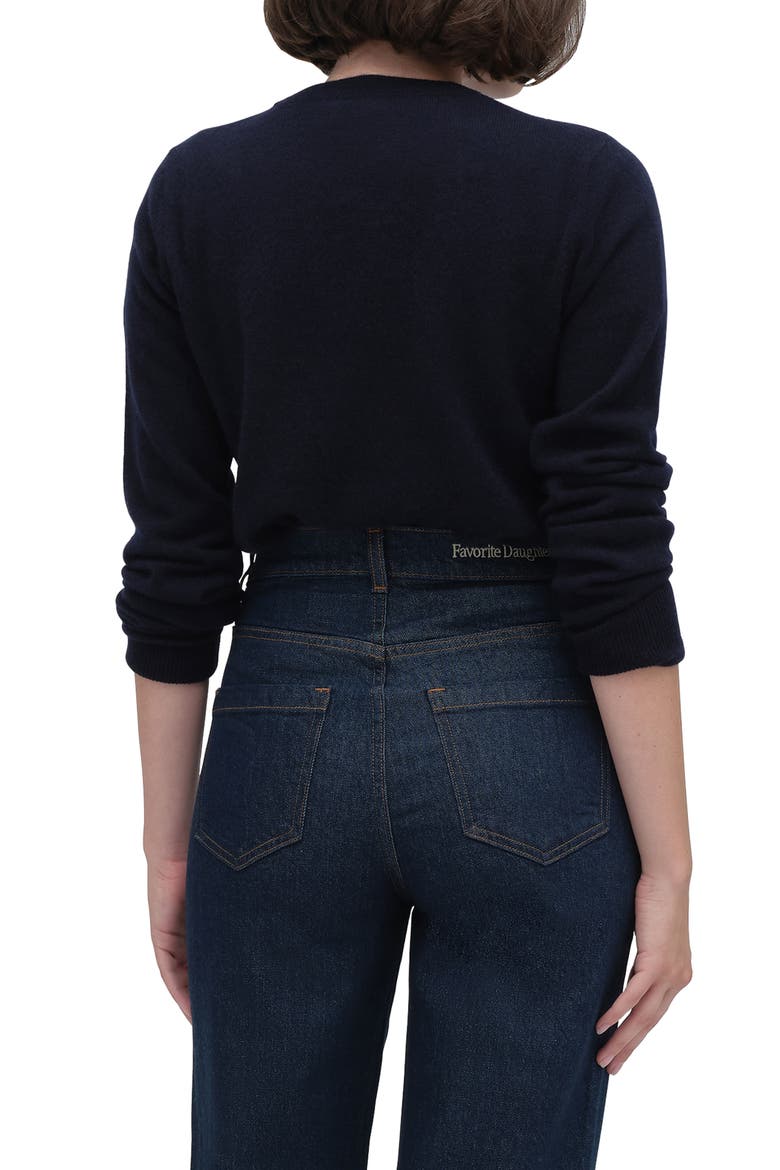 The Favorite Cashmere Sweater, Alternate, color, NAVY