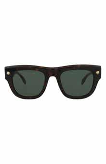 McQueen Fashion 53mm Square Sunglasses Glasses