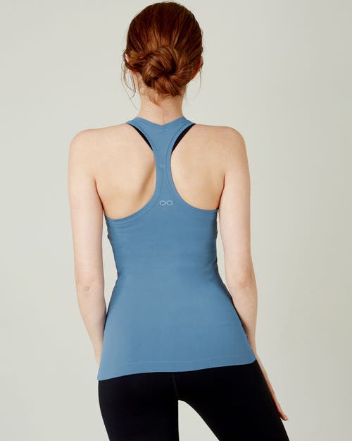 Rebody Active Primer Racerback Yoga Tank In Blue