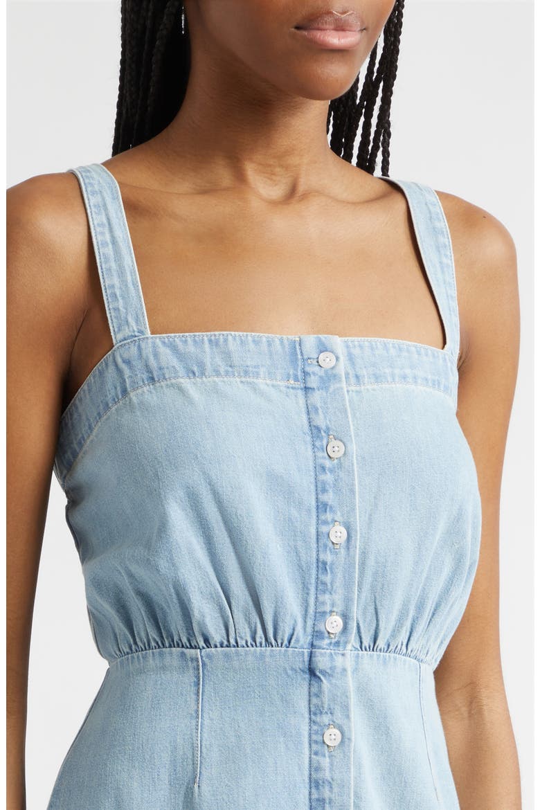 Delondra Denim Sundress, Alternate, color, BIG SPLASH