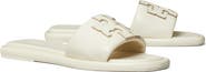 Tory Burch Double-T Leather Sport Slide Sandal