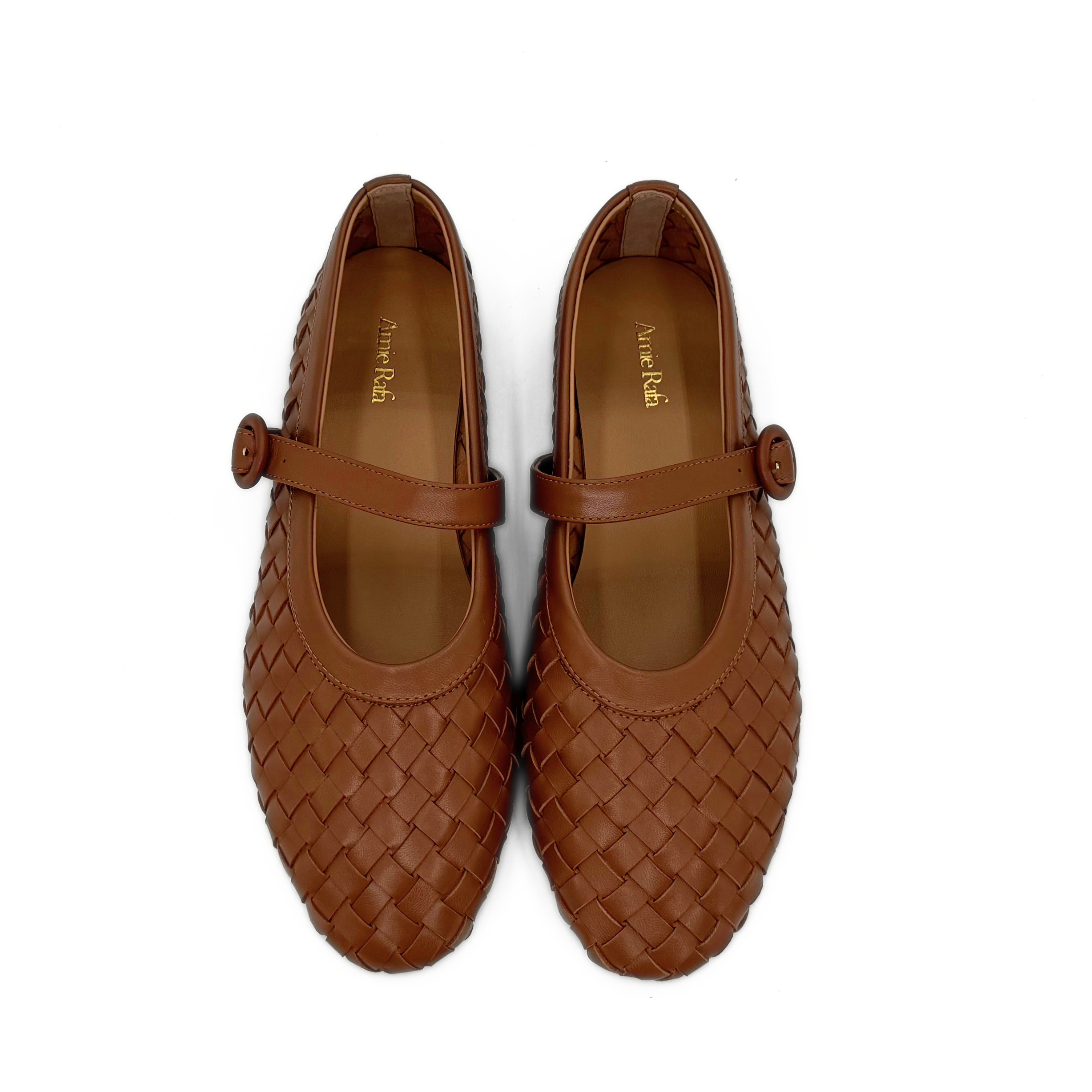 Rena Woven Mary Janes, Alternate, color, Tan