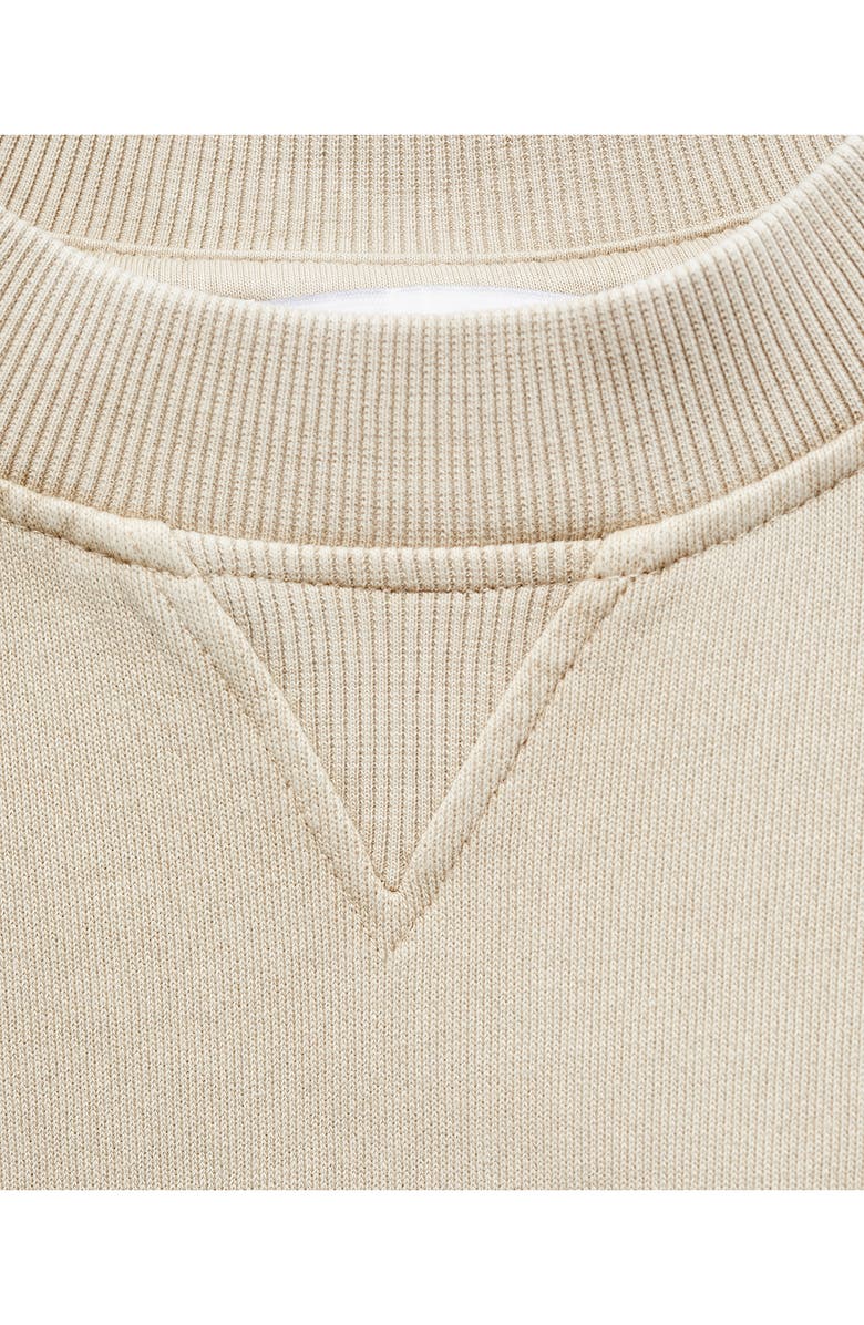 MANGO Oversize Crewneck Sweatshirt, Alternate, color,