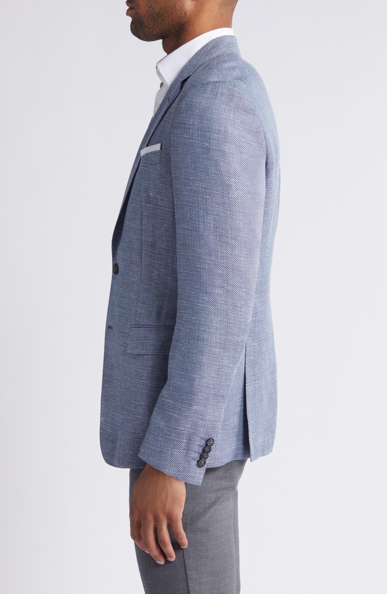 BOSS Hutson Linen & Wool Sport Coat, Alternate, color,