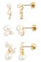 selected White- Clear- Gold