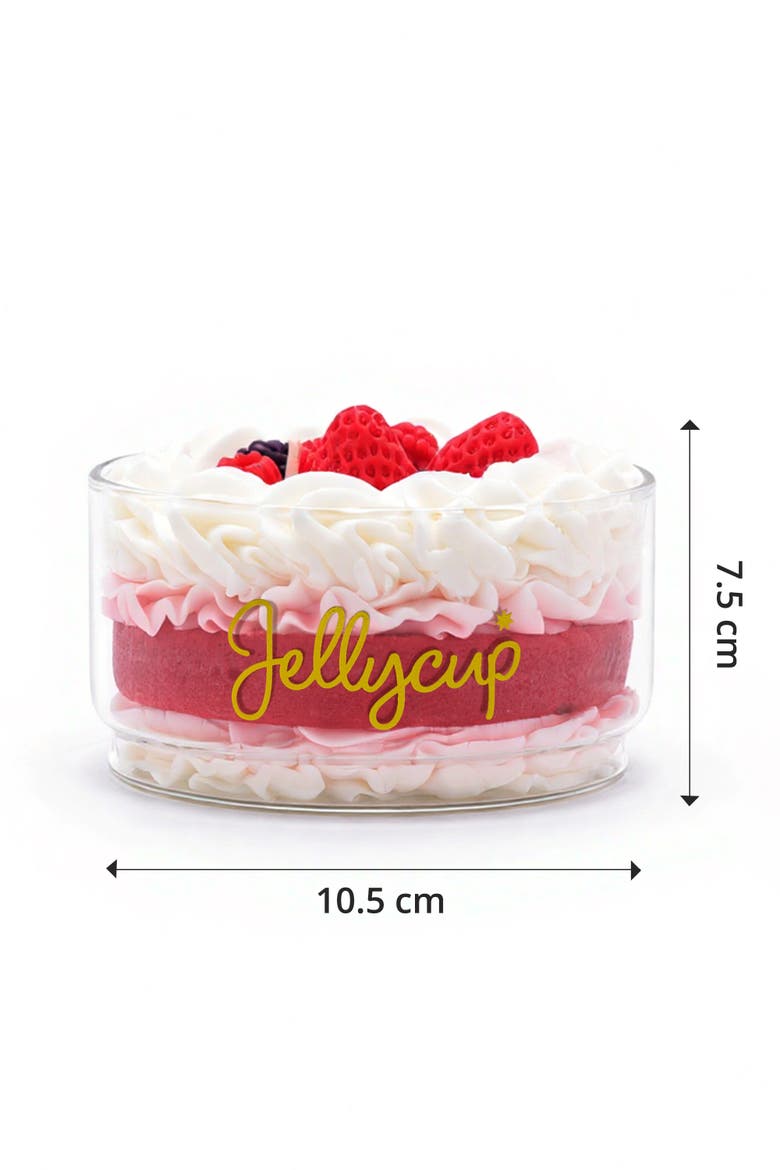 Cake Soy Wax Candle Fresh Berry, Alternate, color, Fresh Berry