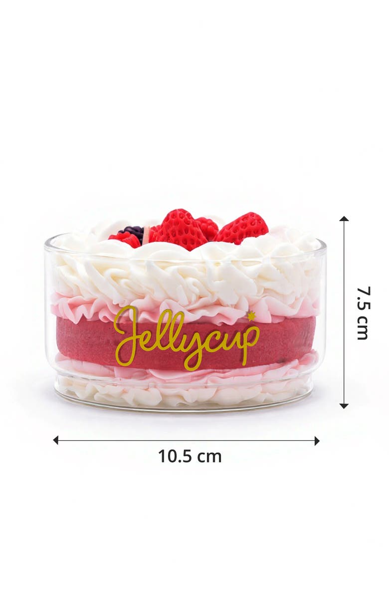 Jellycup Cake Soy Wax Candle Fresh Berry, Alternate, color, Fresh Berry