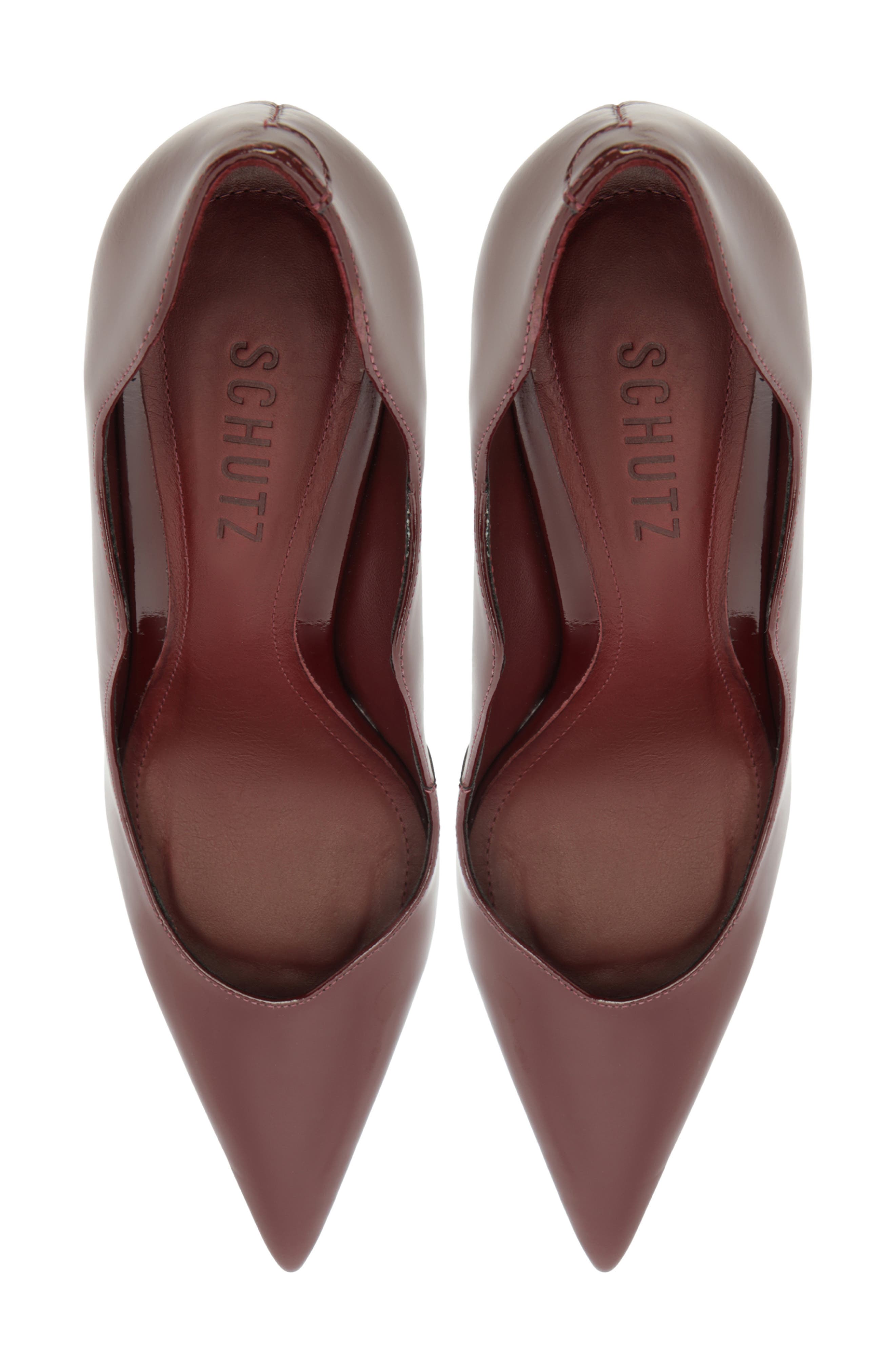 Ophelia Pointed Toe Pump, Alternate, color, PORT BURGUNDY