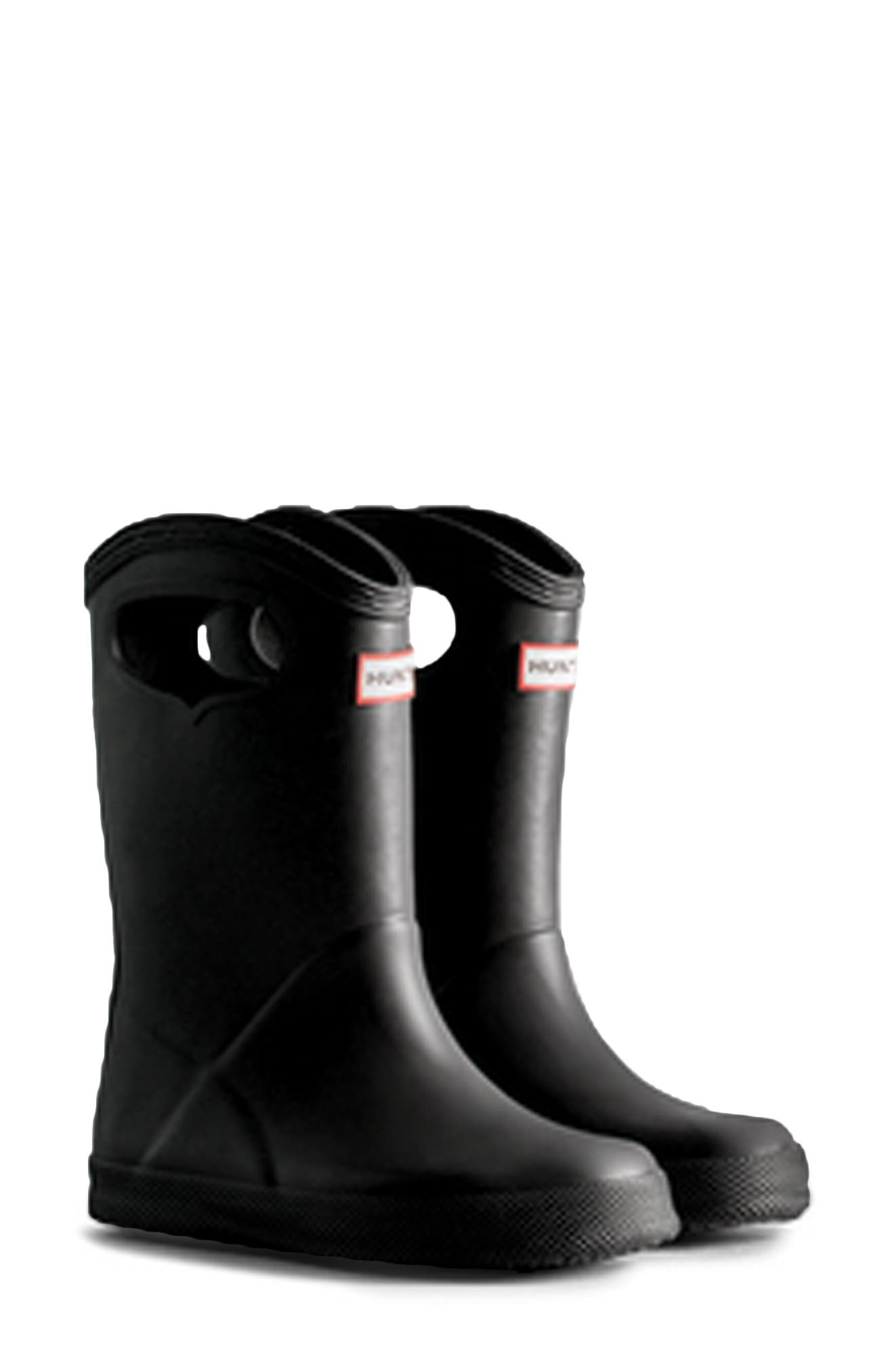 Hunter Kids' First Classic Pull-On Waterproof Rain Boot, Main, color, 