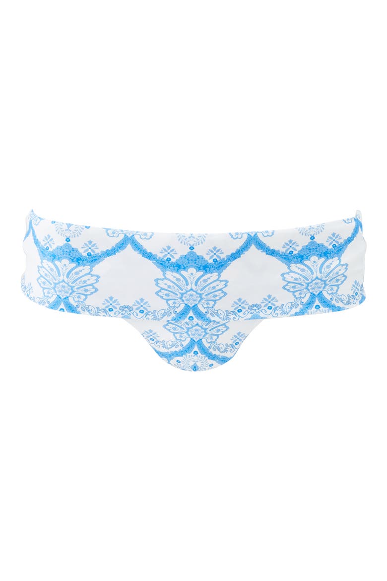 Brussels Foldover Swim Bottoms, Alternate, color, FLORIAN