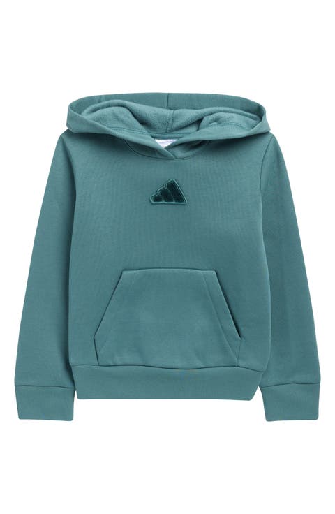 Kids' Logo Patch Fleece Hoodie (Little Kid)