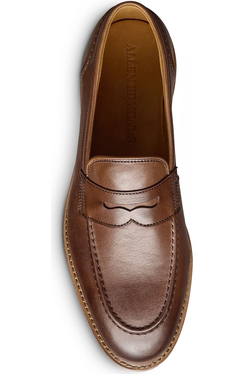 Allen Edmonds Randolph Verse Penny Loafer, Alternate, color, Chili