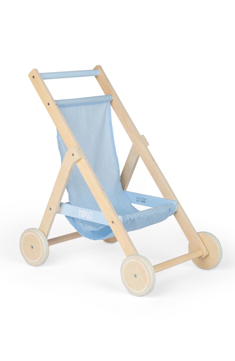 Tidlo Doll's Stroller, Main, color, Blue