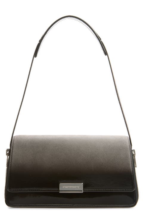 Siren Medium Leather Flap Bag