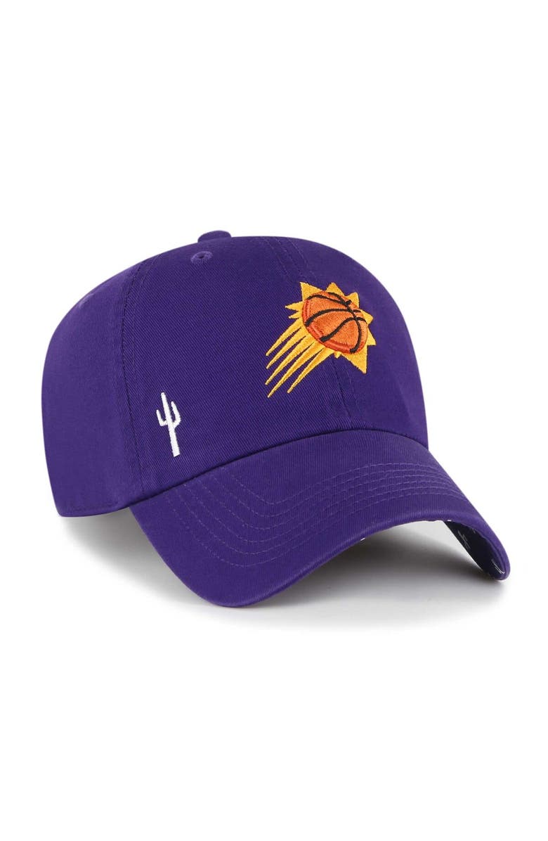 '47 Women's '47  Purple Phoenix Suns Confetti Undervisor Clean Up Adjustable Hat, Main, color, Purple