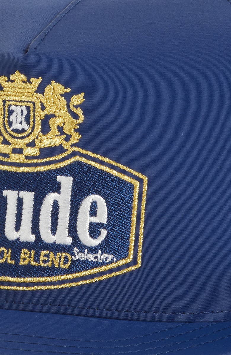 Rhude Collins Fumar Nylon Baseball Cap, Alternate, color, Navy 0043