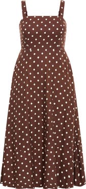 City Chic Collins Print Maxi Dress