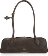 Alaïa Medium Le Teckel Suede East/West Shouder Bag
