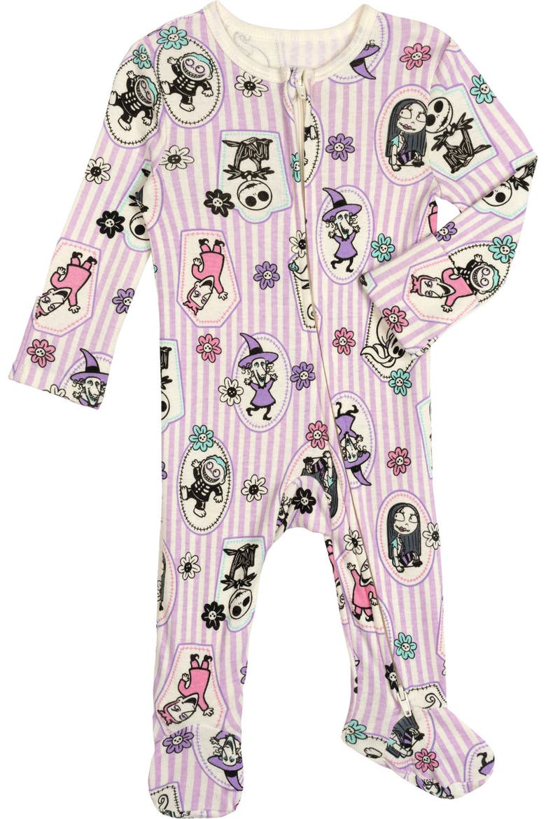 Nightmare Before Christmas 2-Pack Footed Sleep N' Play, Alternate, color, Jack Sally Purple