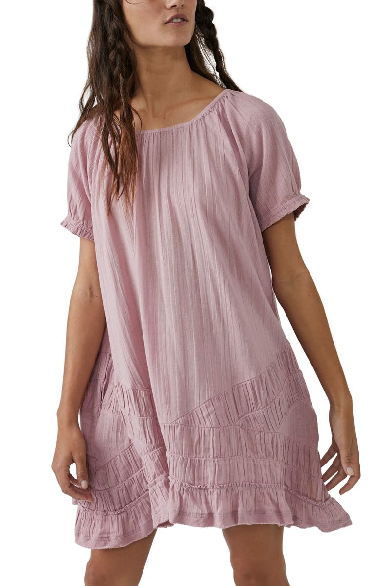 Free People free-est So Scenic Convertible A-Line Minidress, Alternate, color, 