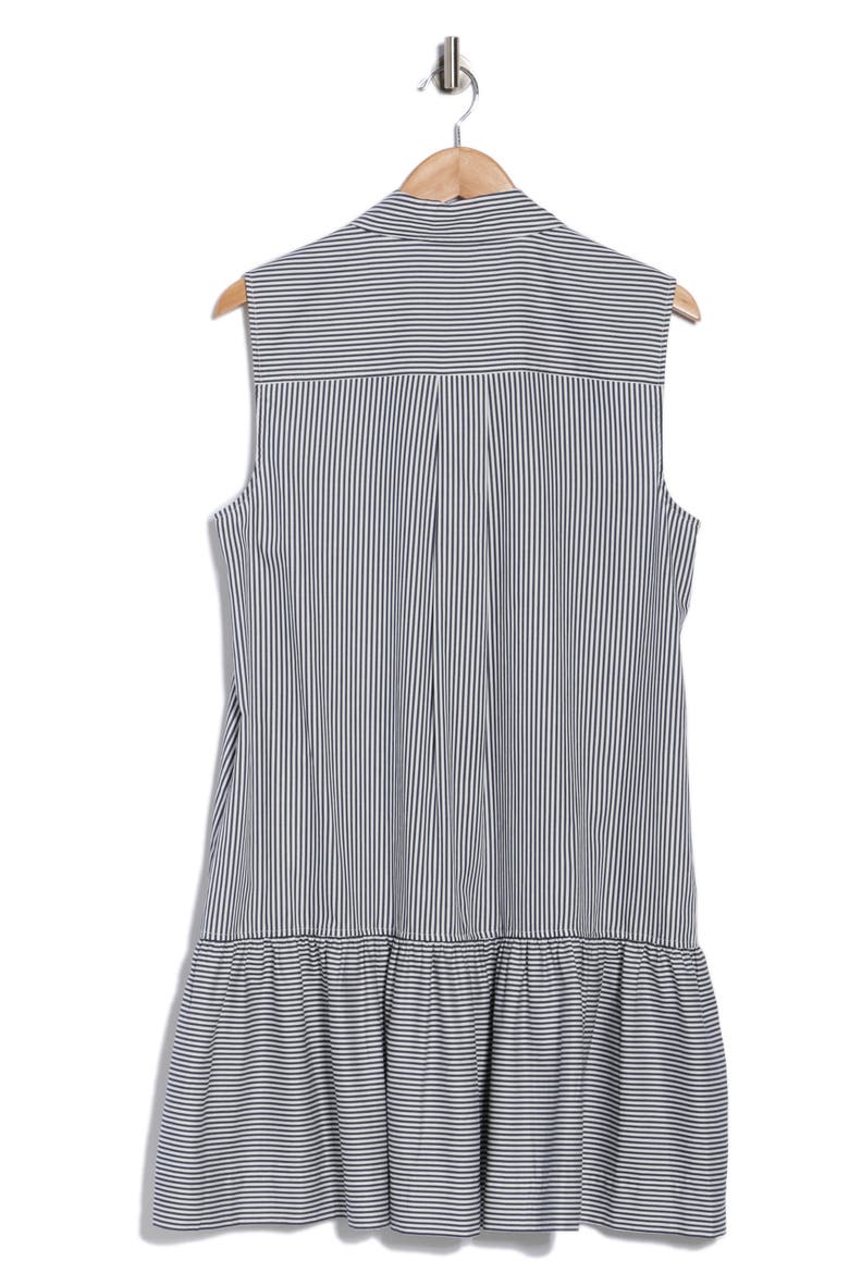 Candace Stripe Sleeveless Minidress, Alternate, color, MIDNIGHT STRIPE