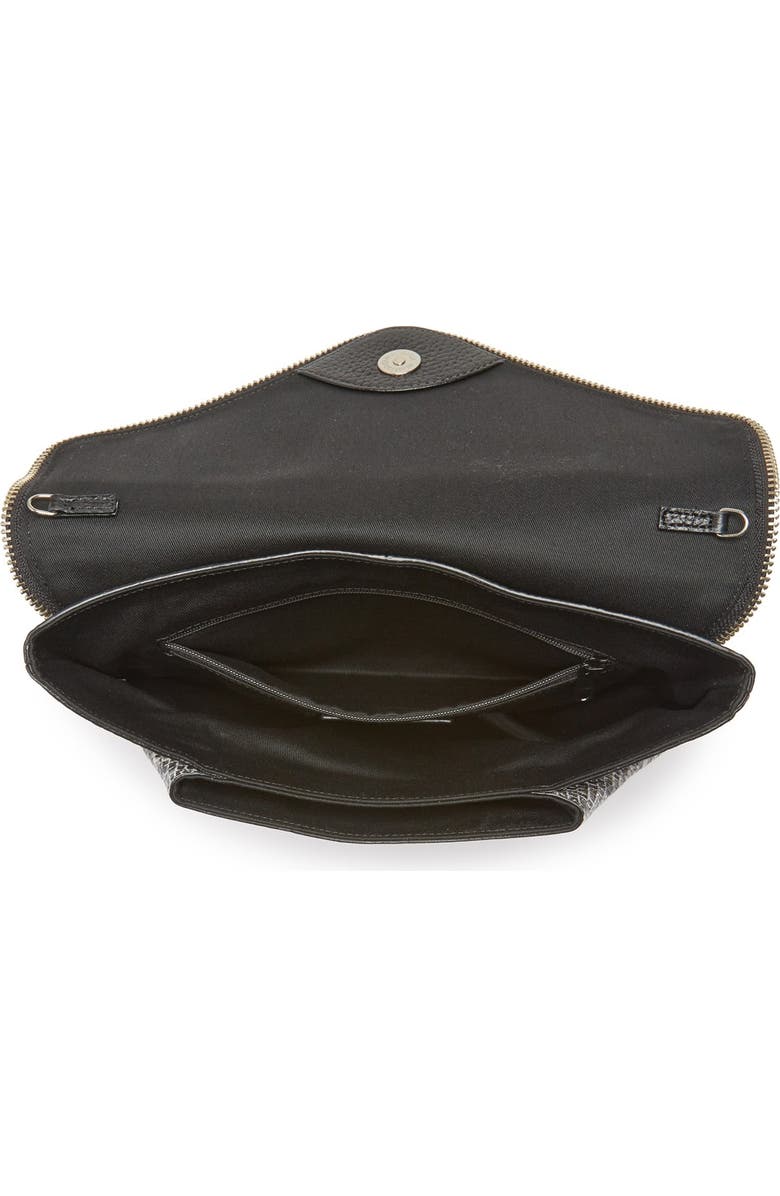 Halogen<sup>®</sup> Leather Envelope Clutch, Alternate, color,