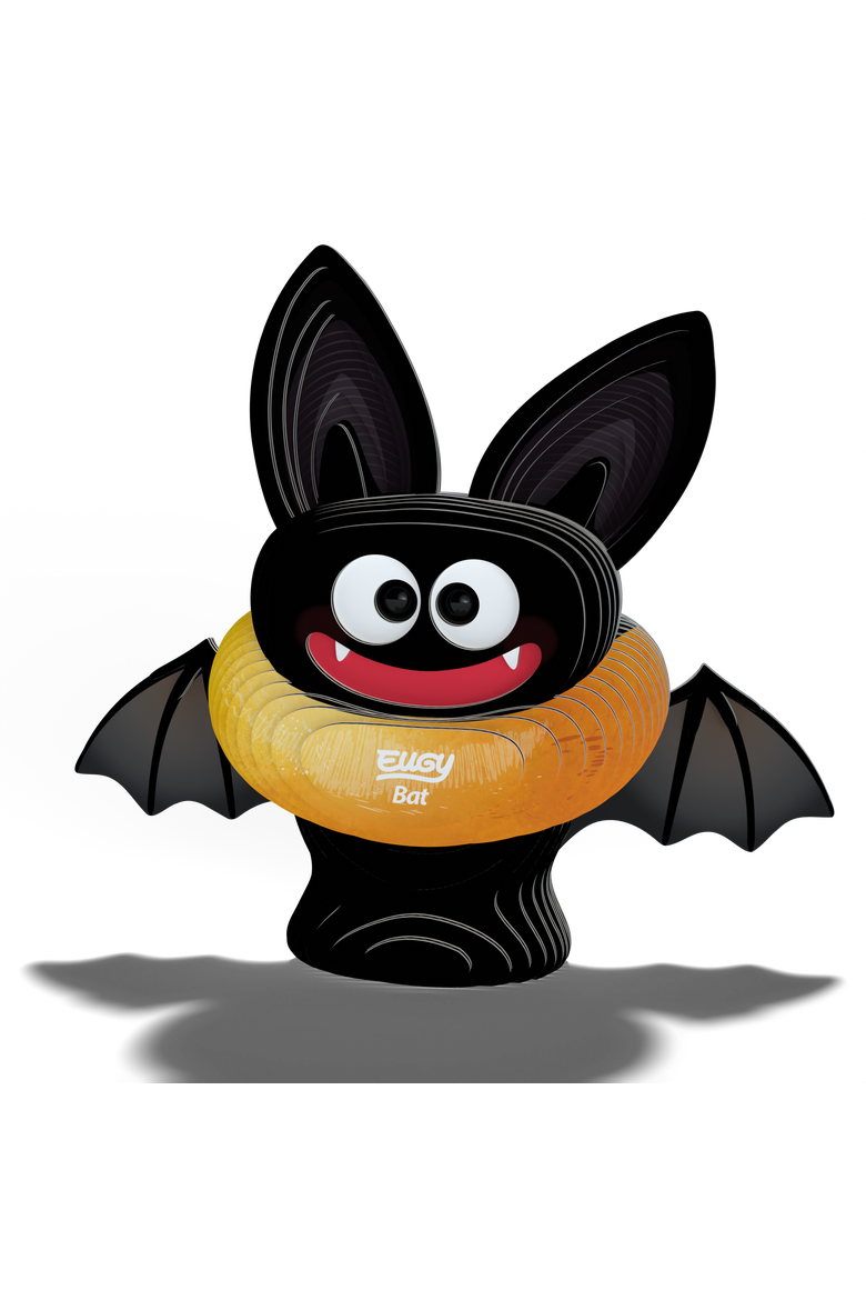 Bat 3D Puzzle, Alternate, color, No Color