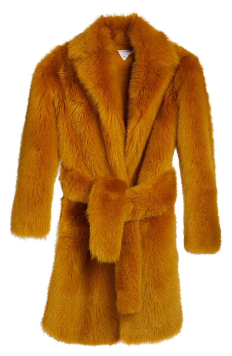 Bottega Veneta Toscana Genuine Shearling Belted Coat, Alternate, color,