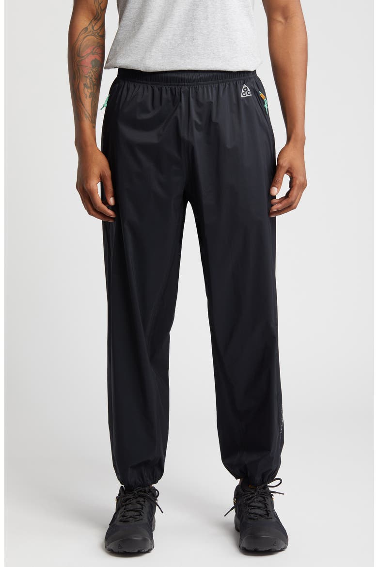 ACG Trail Snacks Storm-FIT ADV Pants, Main, color, BLACK/ REFLECTIVE SILVER