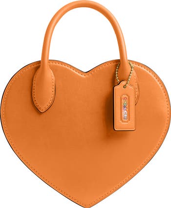 COACH Heart Leather Crossbody Bag Nordstrom