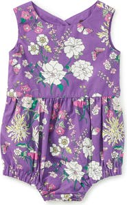 Tea Collection Peek-a-Boo Back Baby Romper